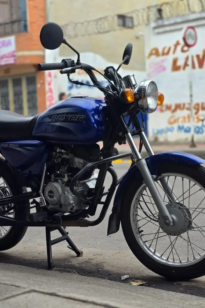 2014 BAJAJ Boxer BM100 Classic Usada | Chia — imagen 3